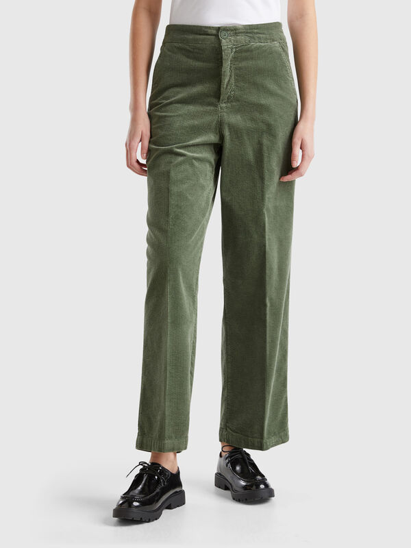 Wide velvet trousers Wide velvet trousers Women