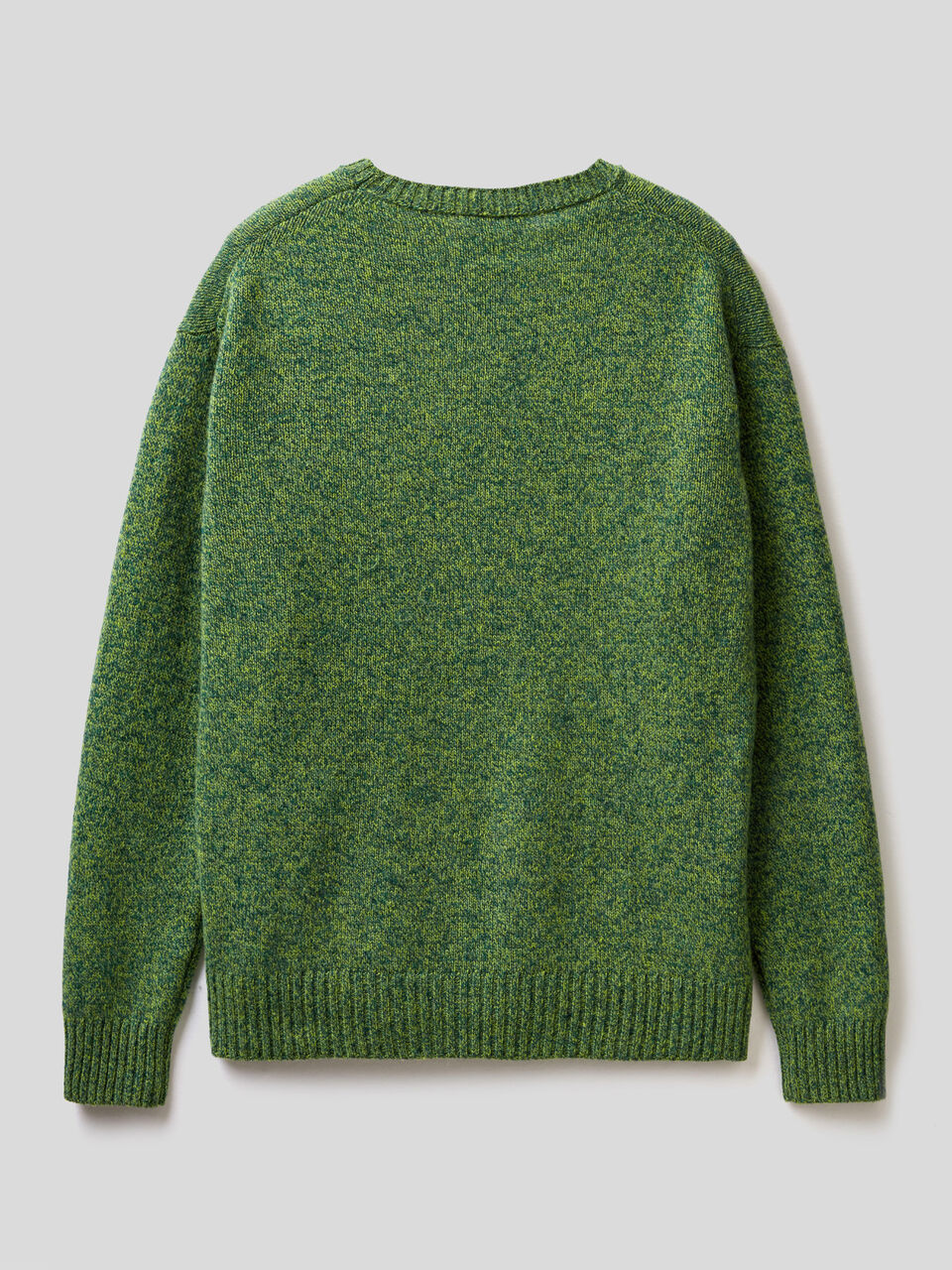 Crew neck sweater in pure Shetland wool image number 2