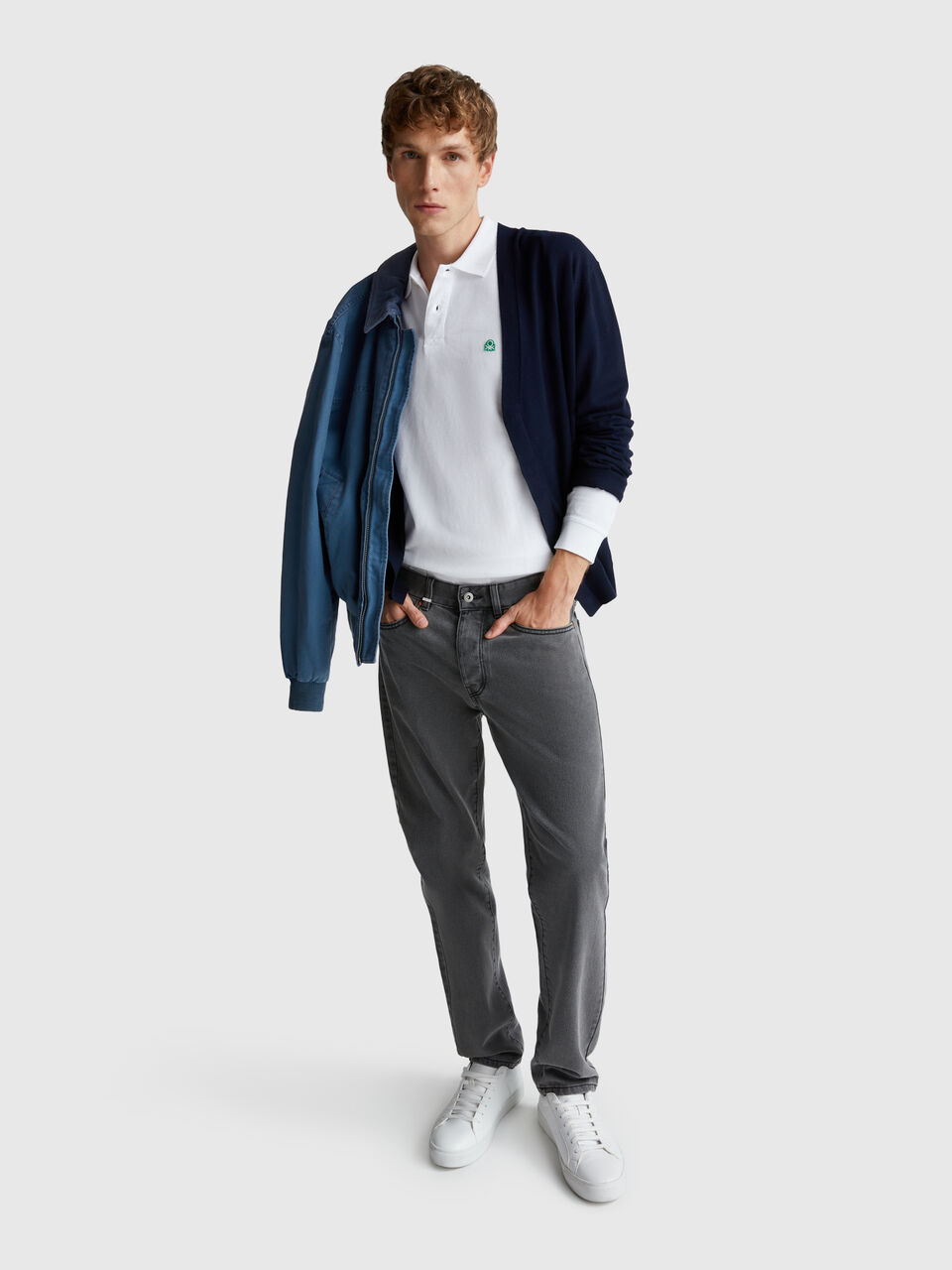 L/S POLO SHIRT Men image number null