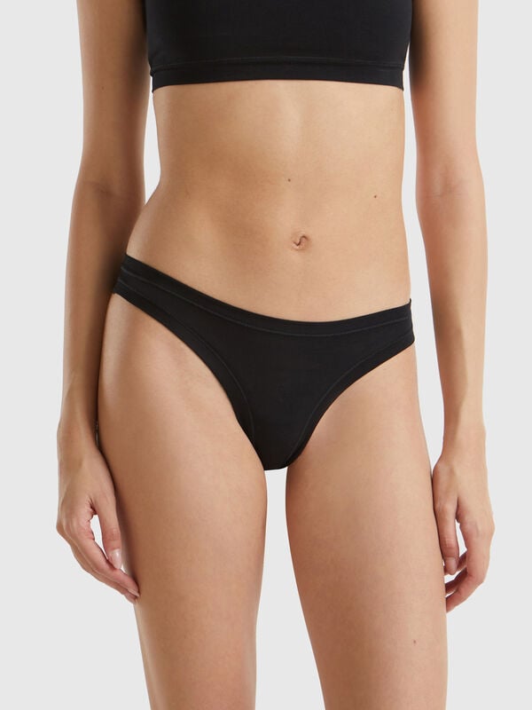 Brazilian underwear in super stretch organic cotton Women