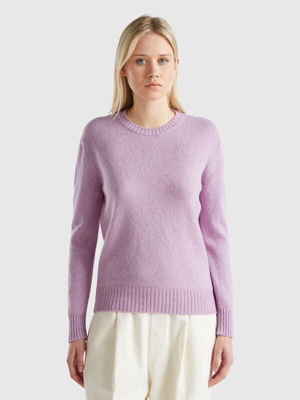 Sweater in pure Shetland wool Women