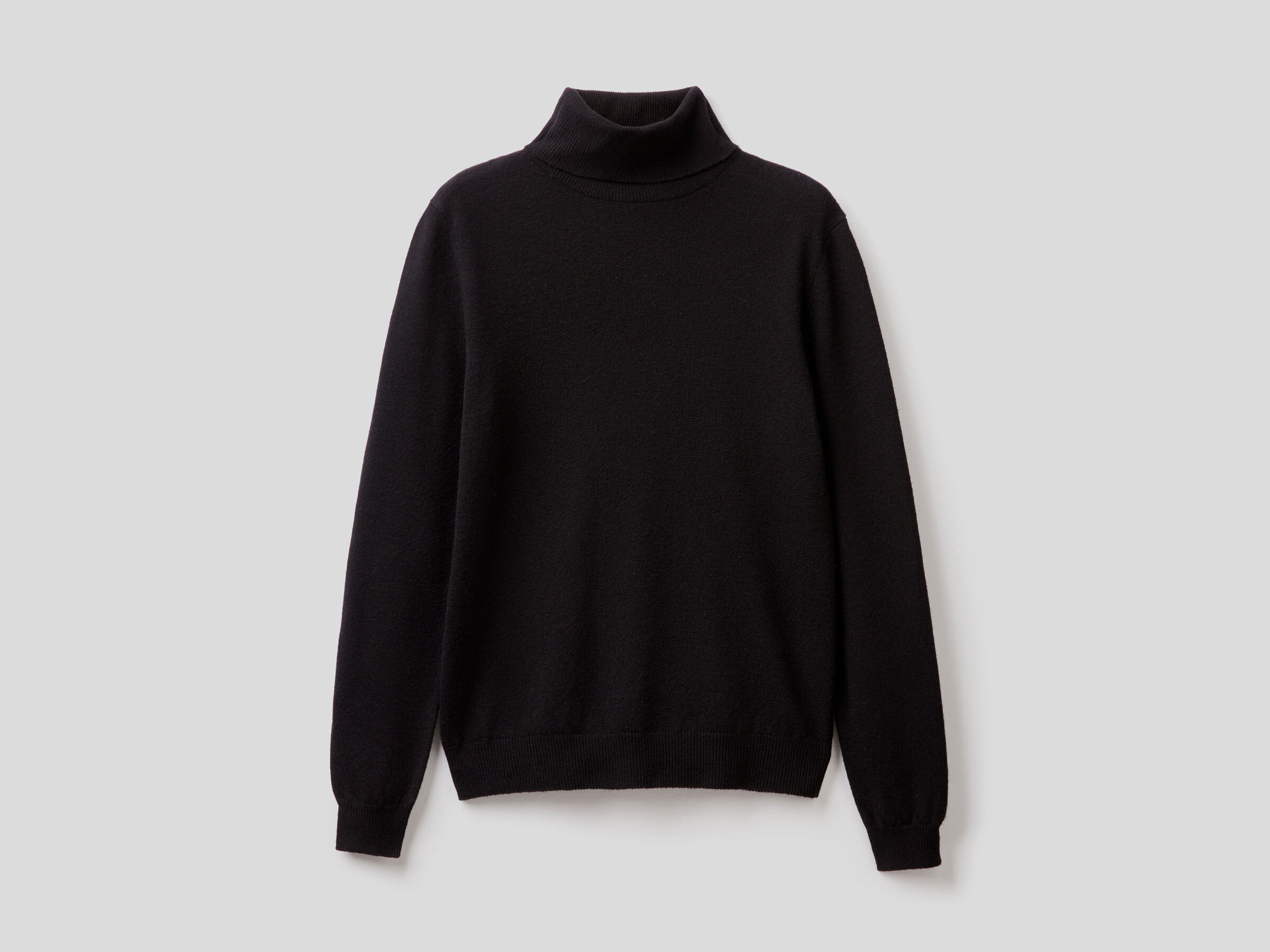 Turtleneck sweater in pure virgin wool image number 5
