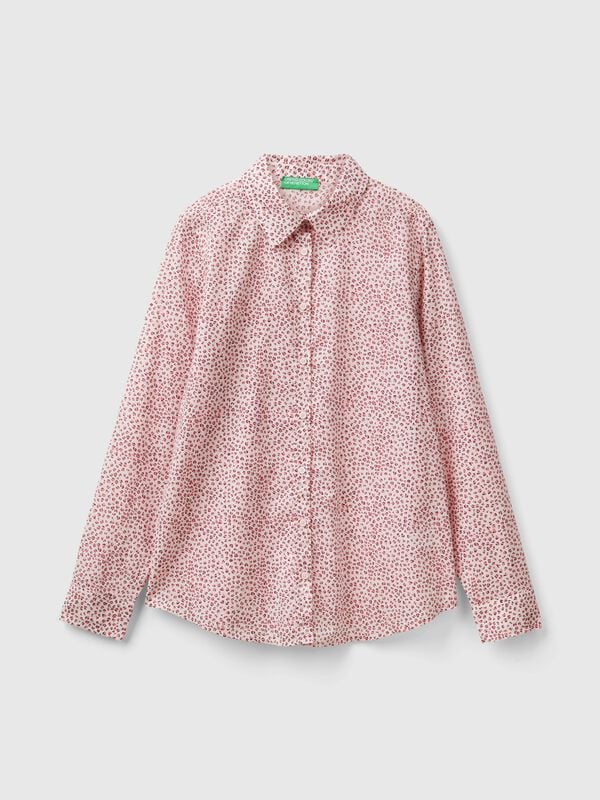 100% cotton patterned shirt Women