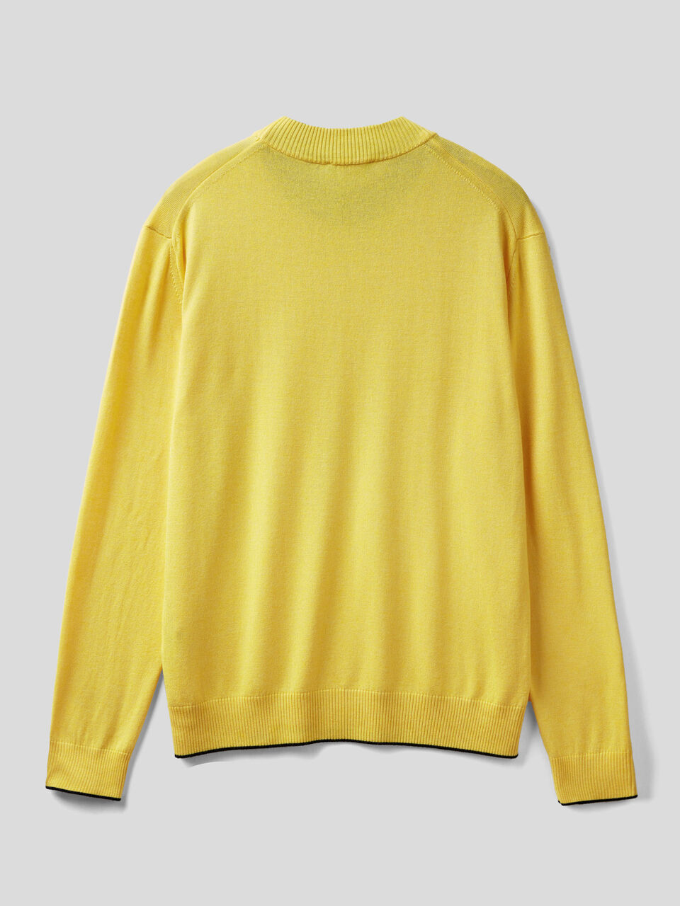 Sweater in wool and viscose blend image number 2