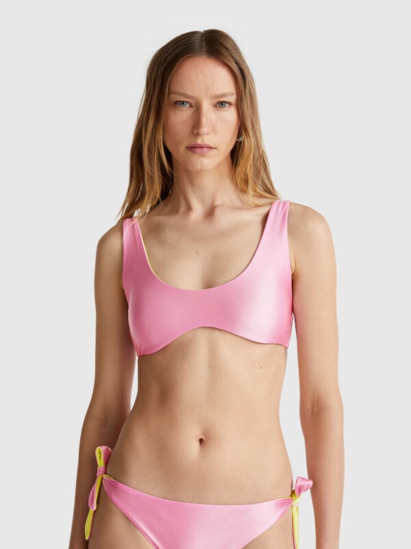 Reversible bikini top Women