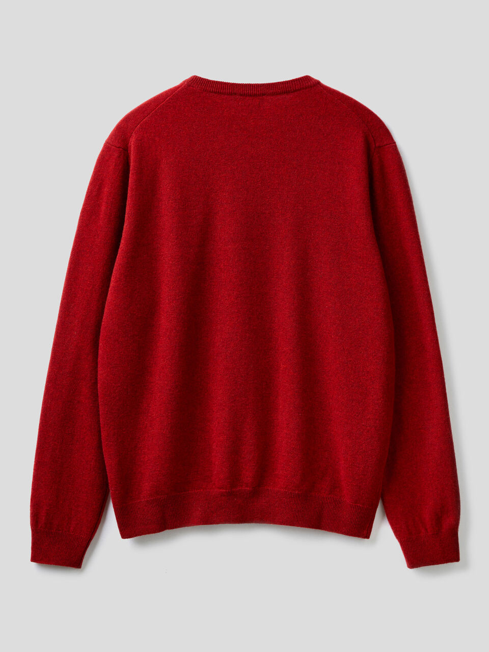 Crew neck sweater in pure virgin wool image number 2