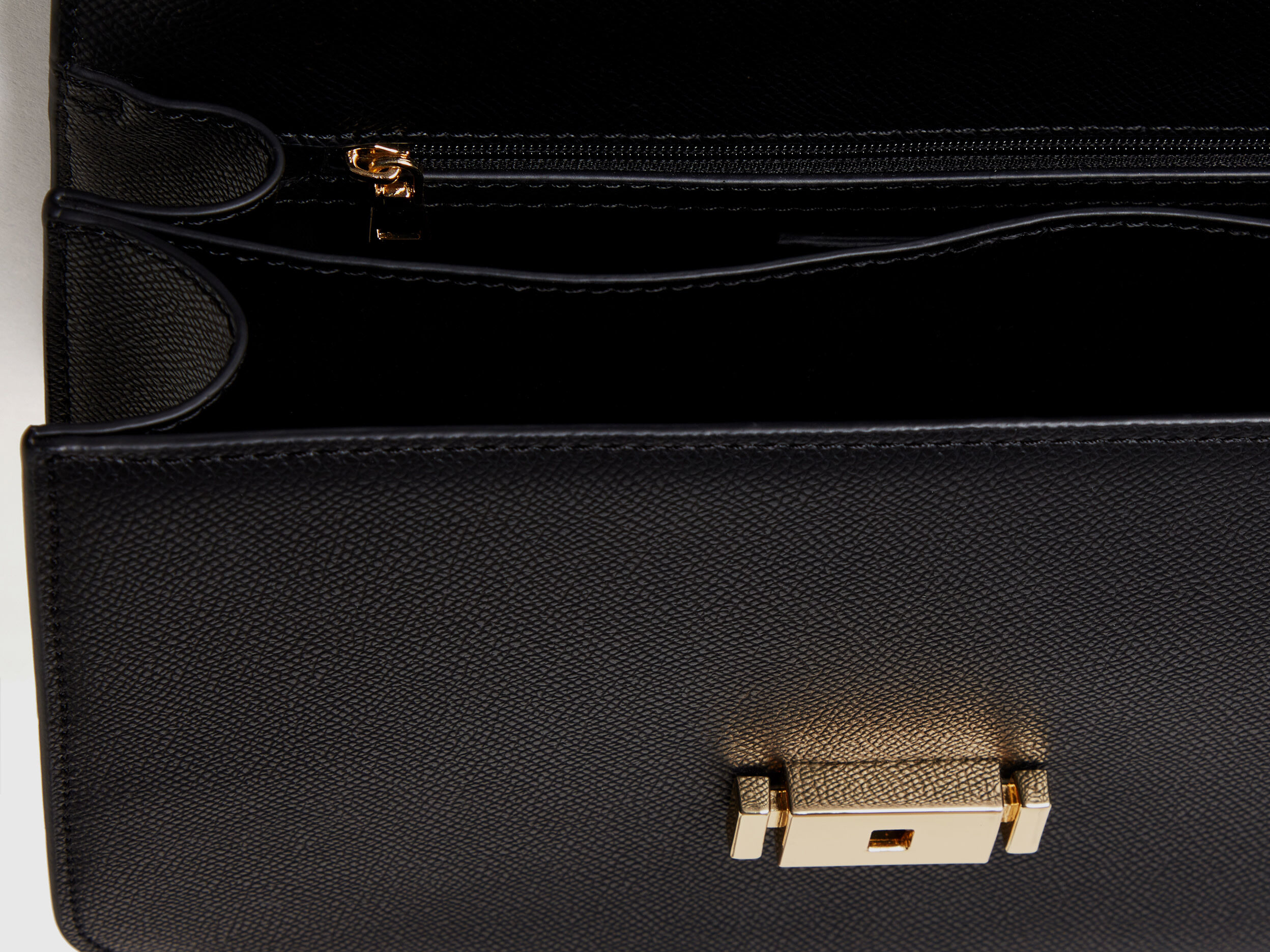 Large black Be Bag, Black - Benetton