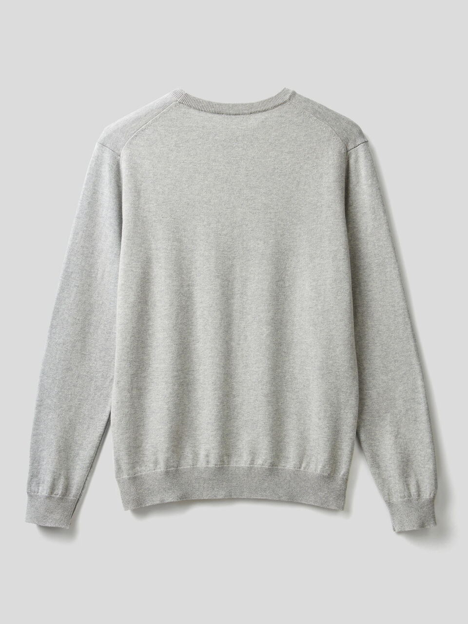 100% cotton crew neck sweater image number 2