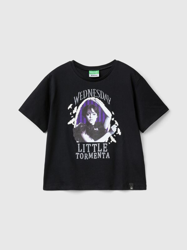Black Wednesday Addams t-shirt Junior Girl
