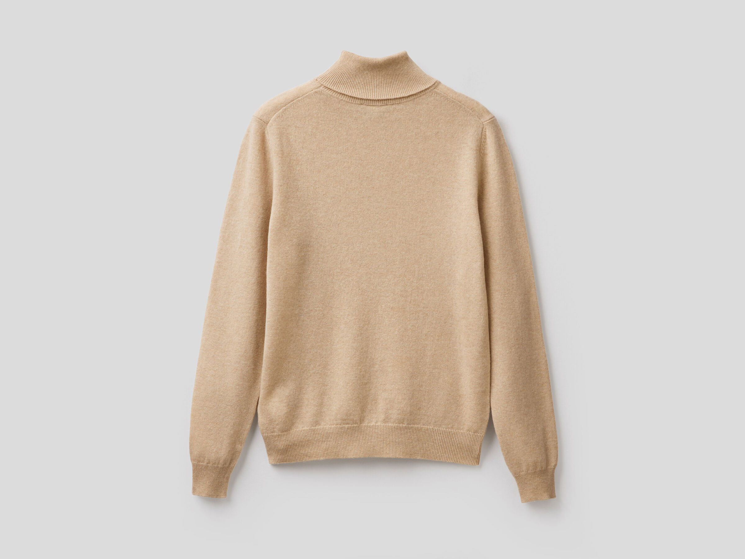 Turtleneck sweater in pure virgin wool image number 6