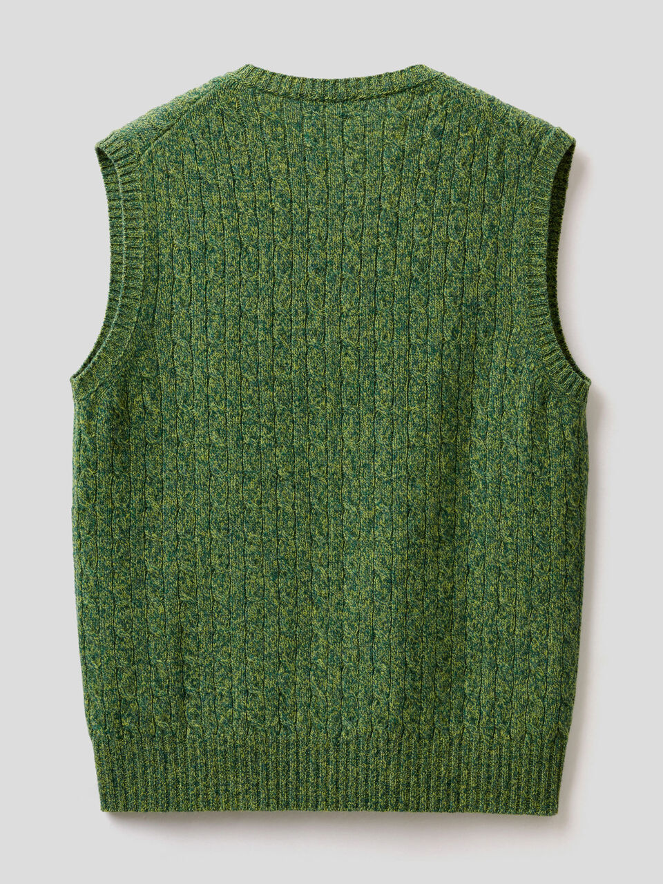 Vest in pure Shetland wool image number 2