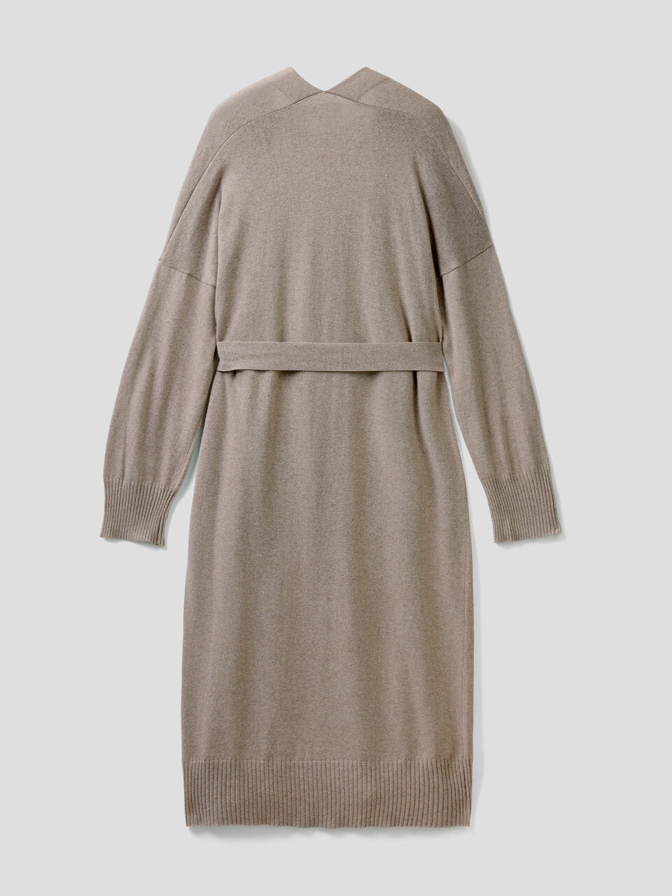Long cardigan in silk and cashmere blend image number 2