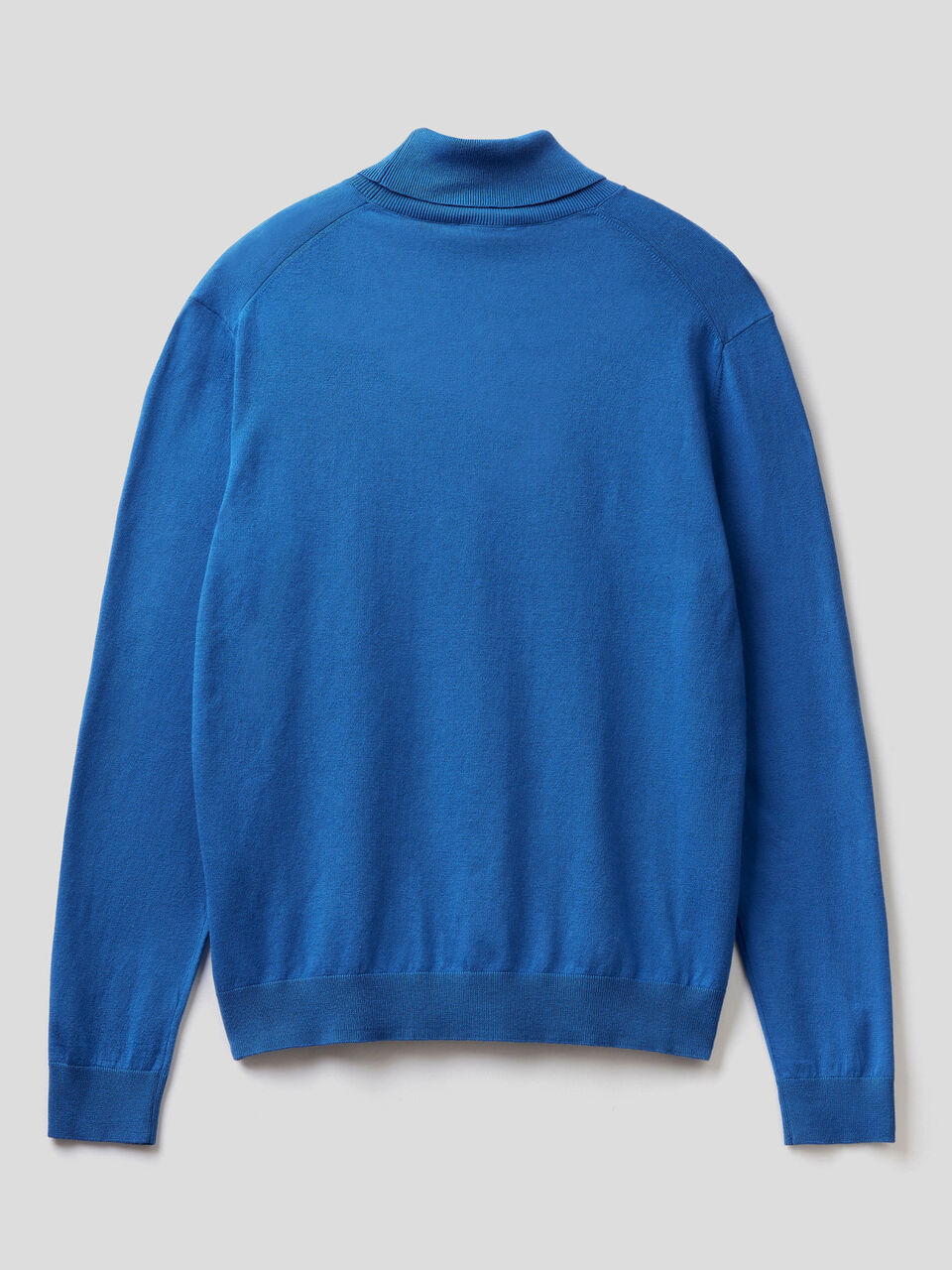 Turtleneck in lightweight cotton blend image number 2