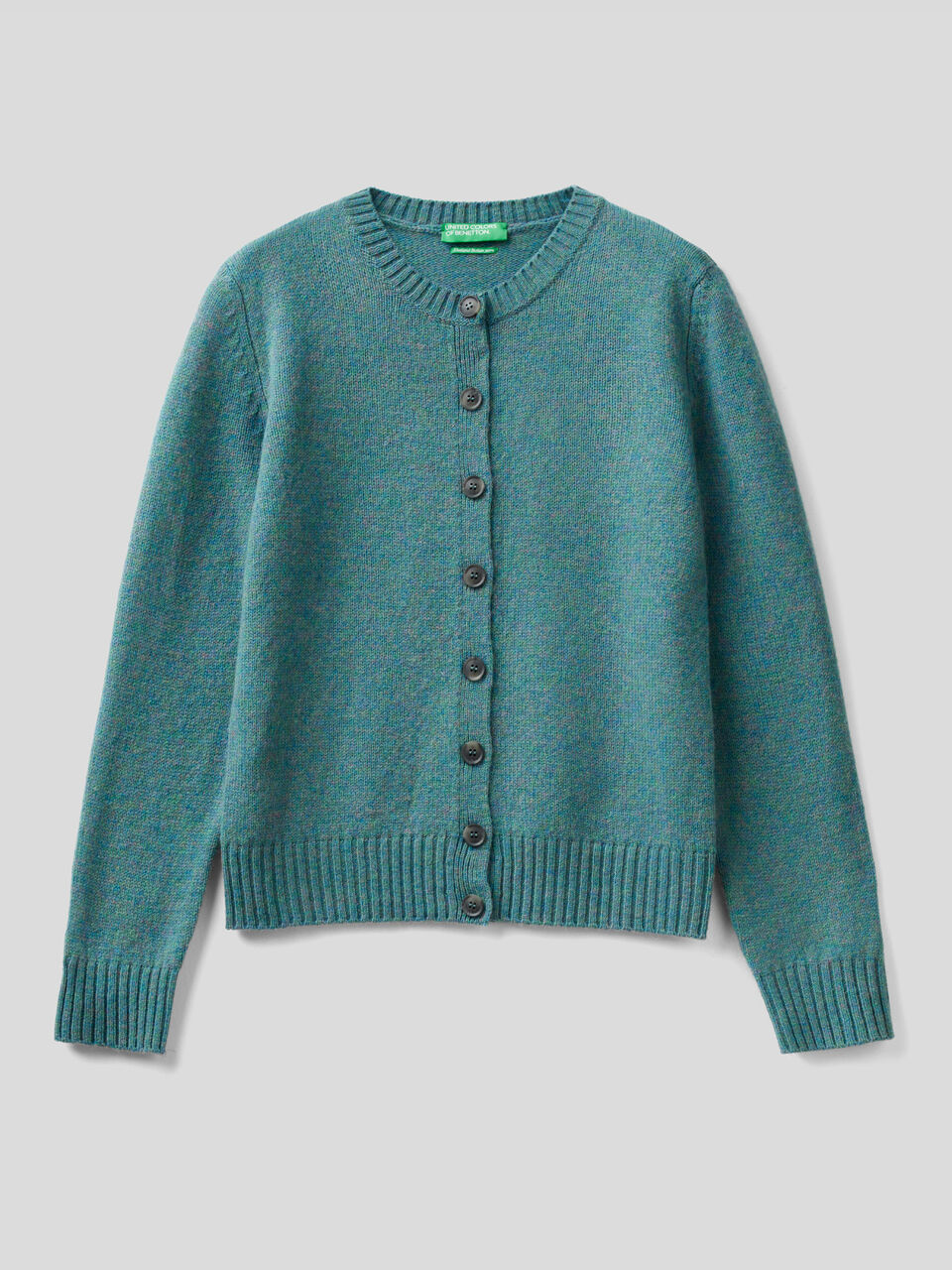 Cardigan in pure Shetland wool image number 1
