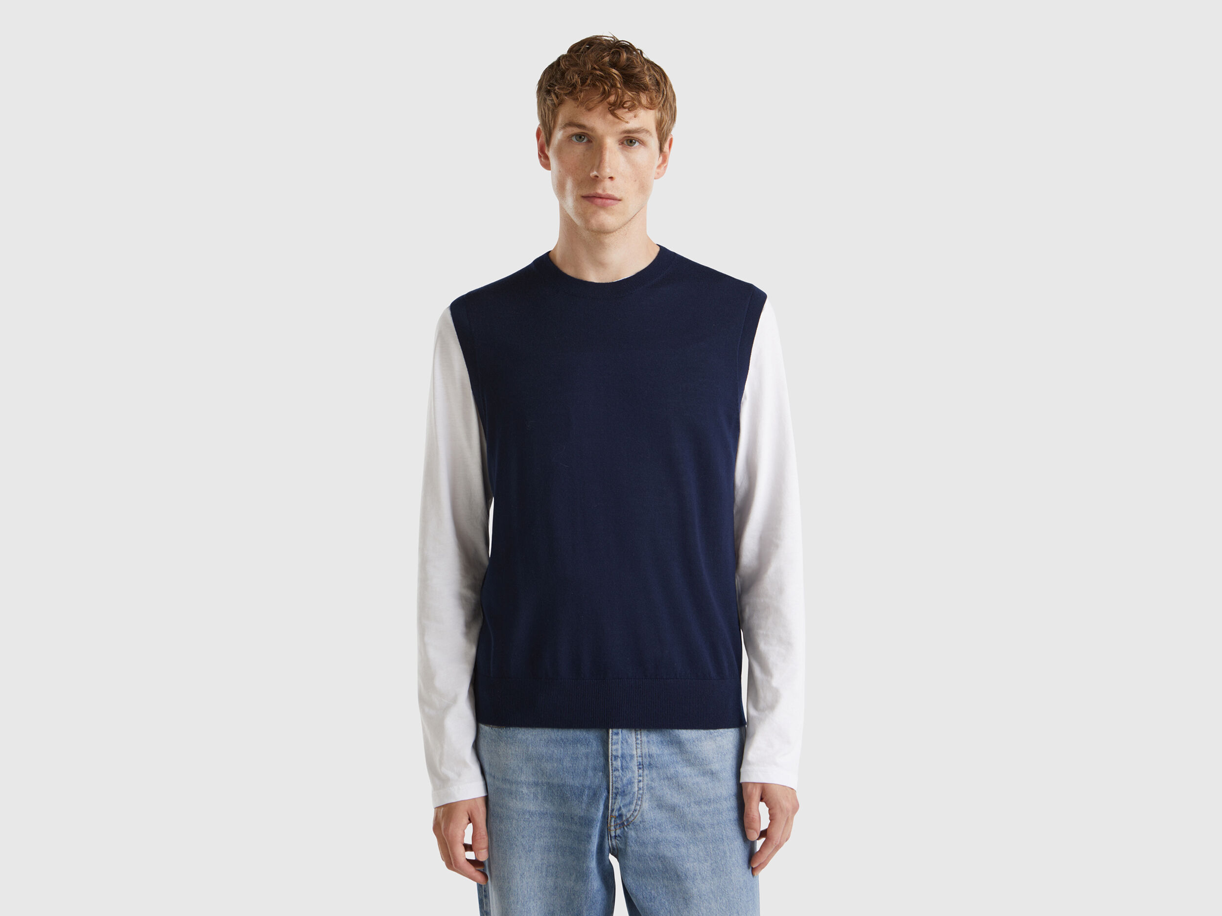 Men s Knit Vests New Collection 2024 Benetton