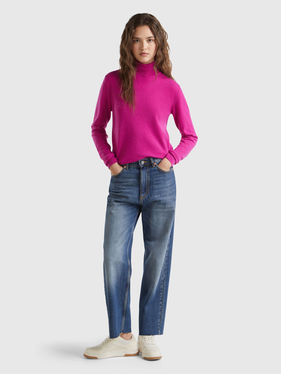 TURTLE NECK SWEATER Women image number null