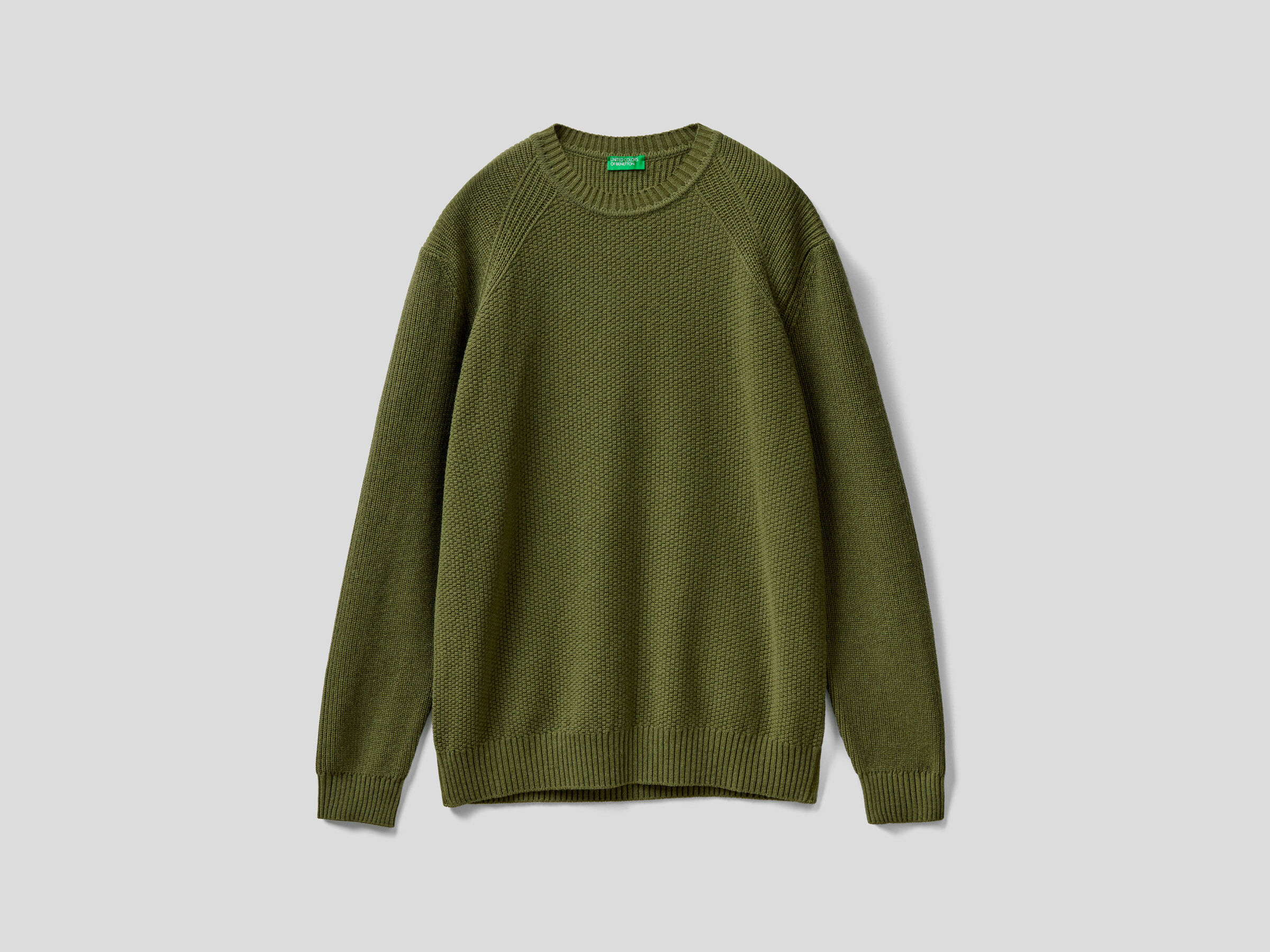 Sweater in recycled wool blend image number 4
