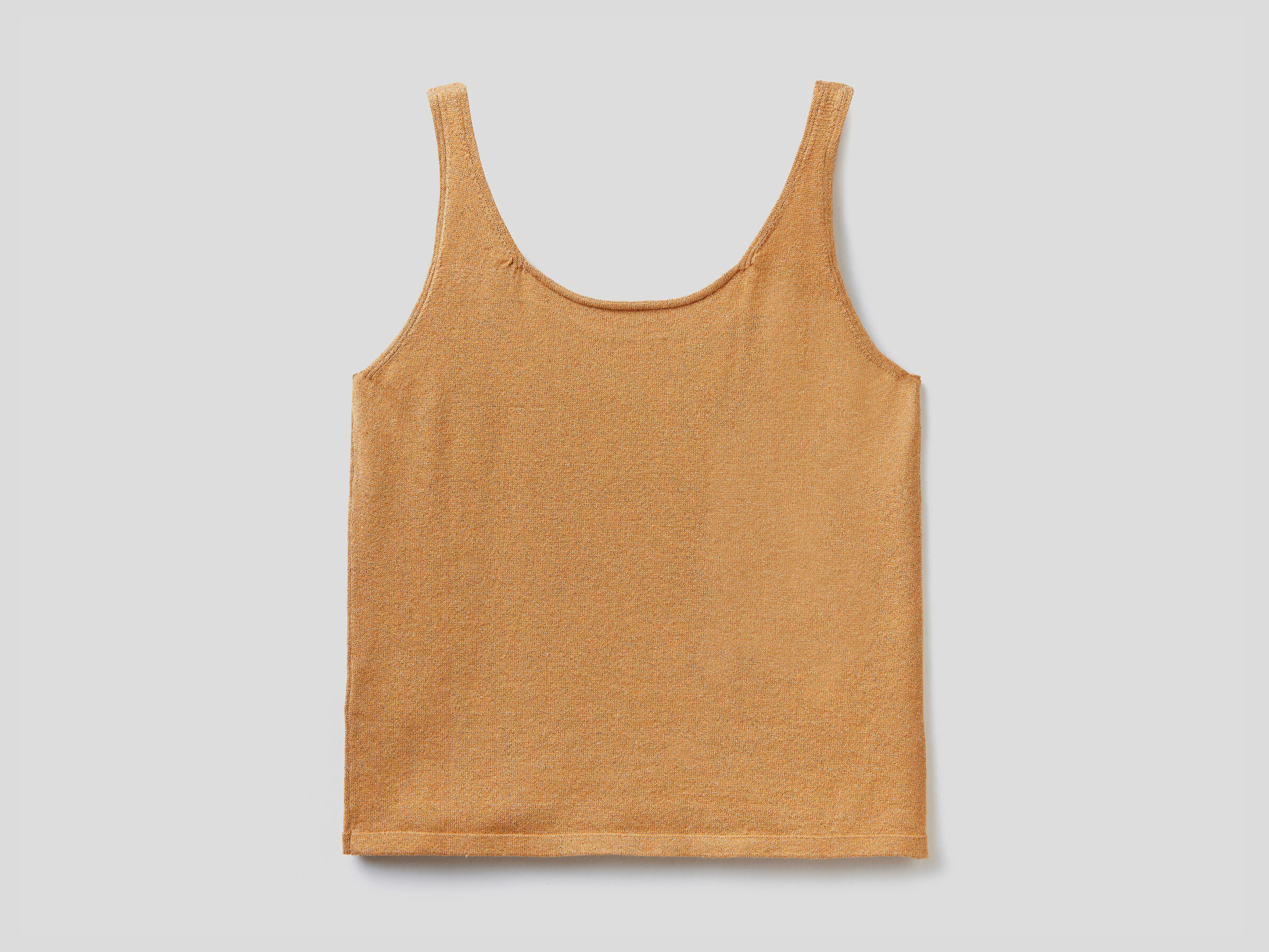 Tank top in viscose and lurex image number 5