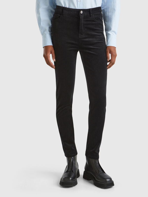 Five pocket velvet trousers Five pocket velvet trousers Women