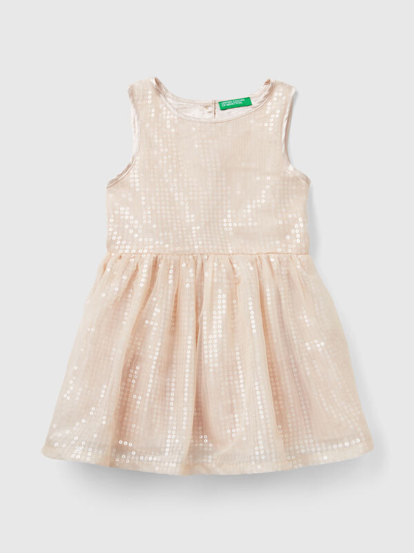 Tulle dress with sequins Junior Girl