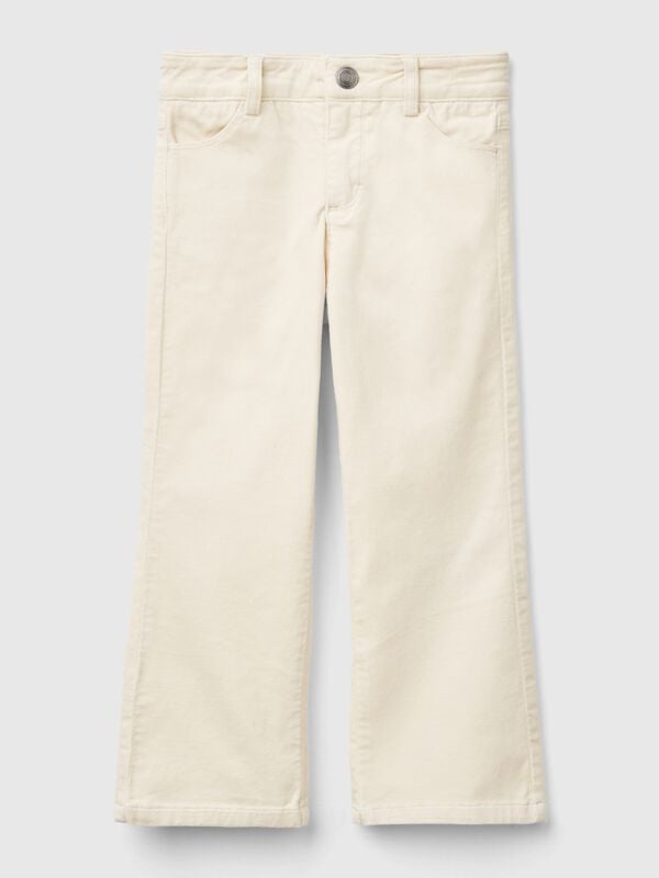 Flare fit velvet trousers  Junior Girl