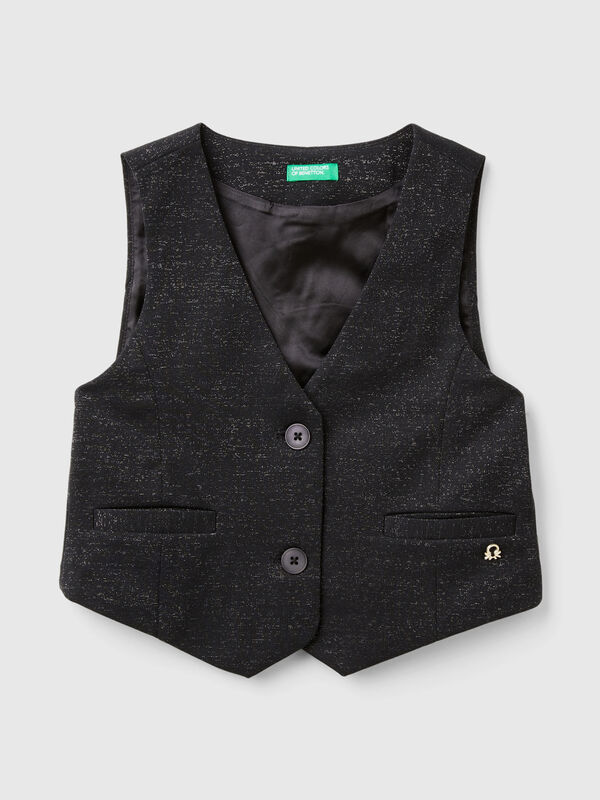 Vest with satin lining Junior Girl