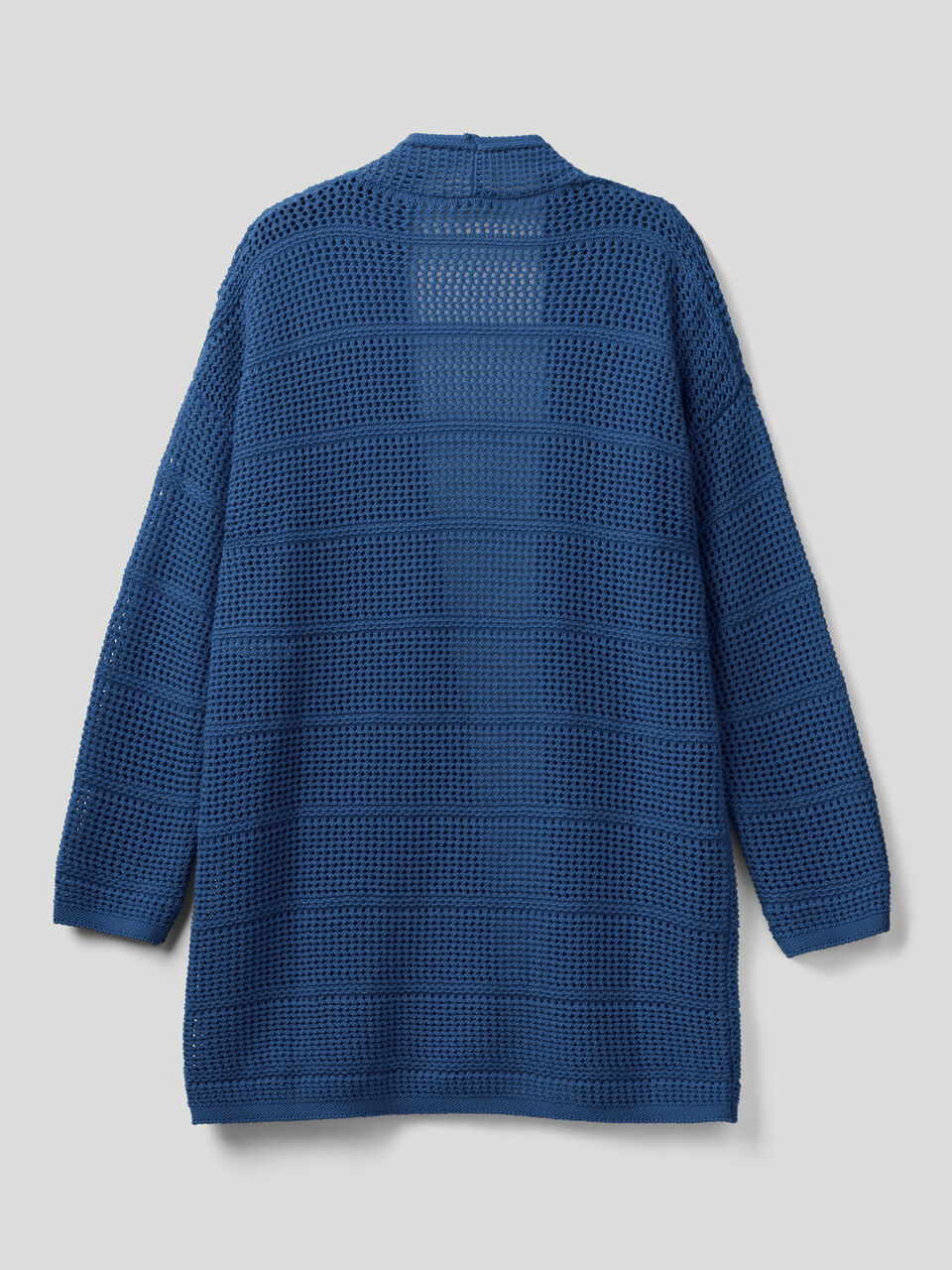 Long perforated cardigan image number 2