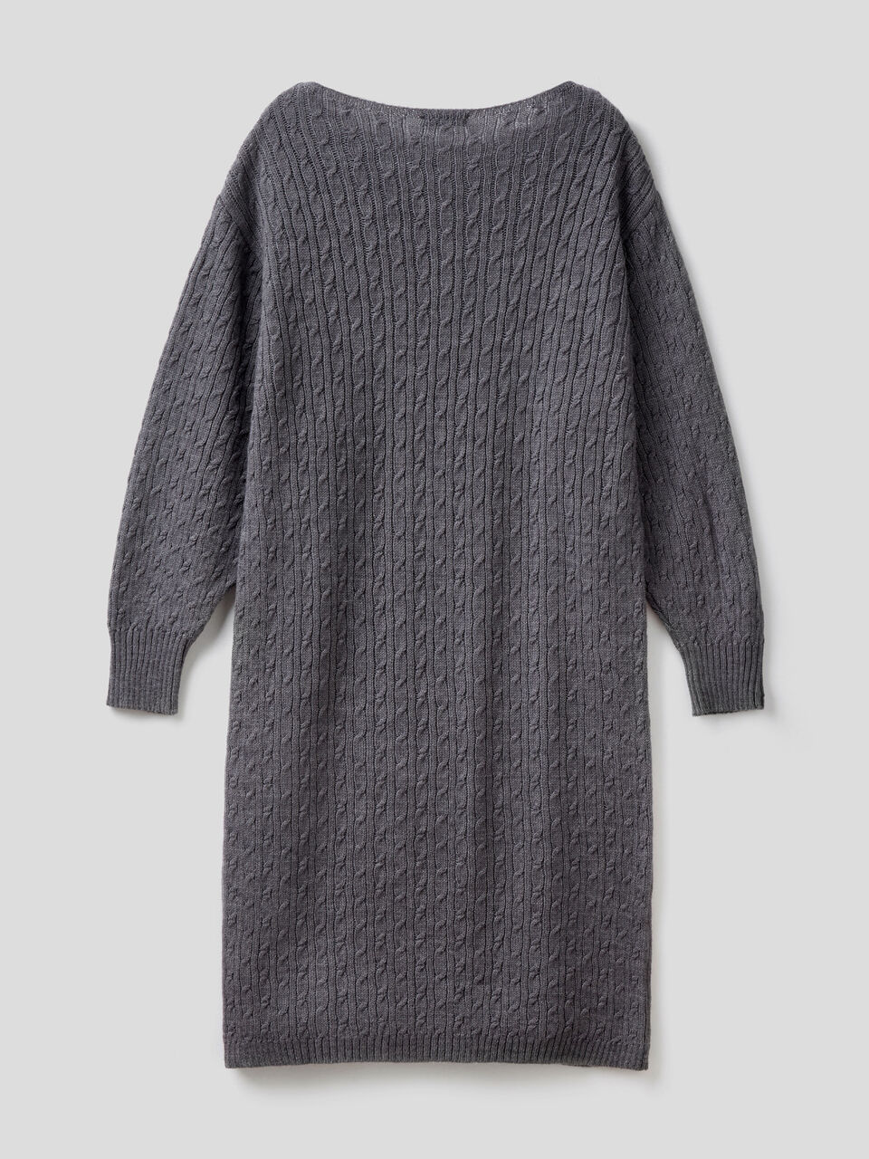 Cable knit midi dress image number 2