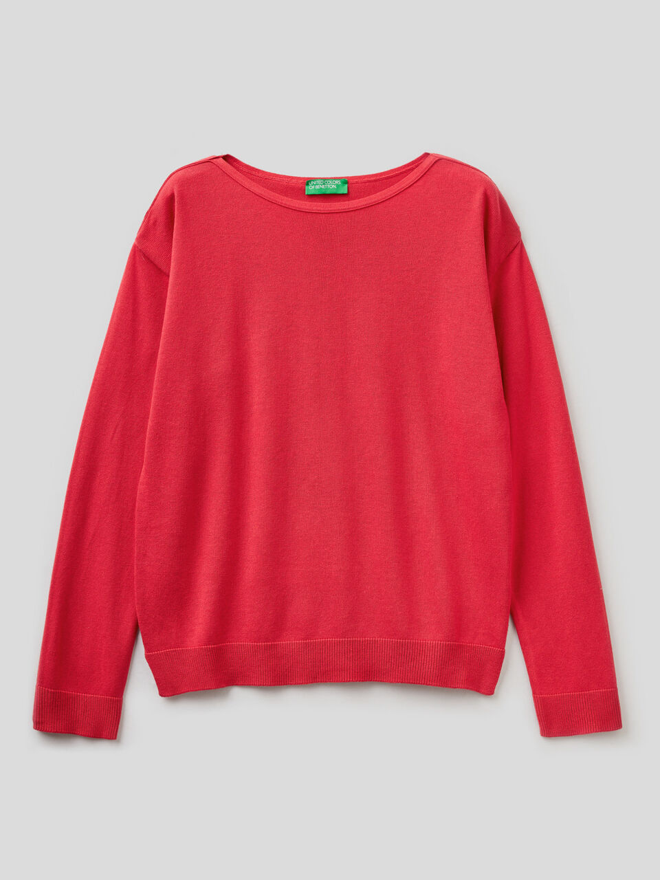 Boat neck sweater image number 1