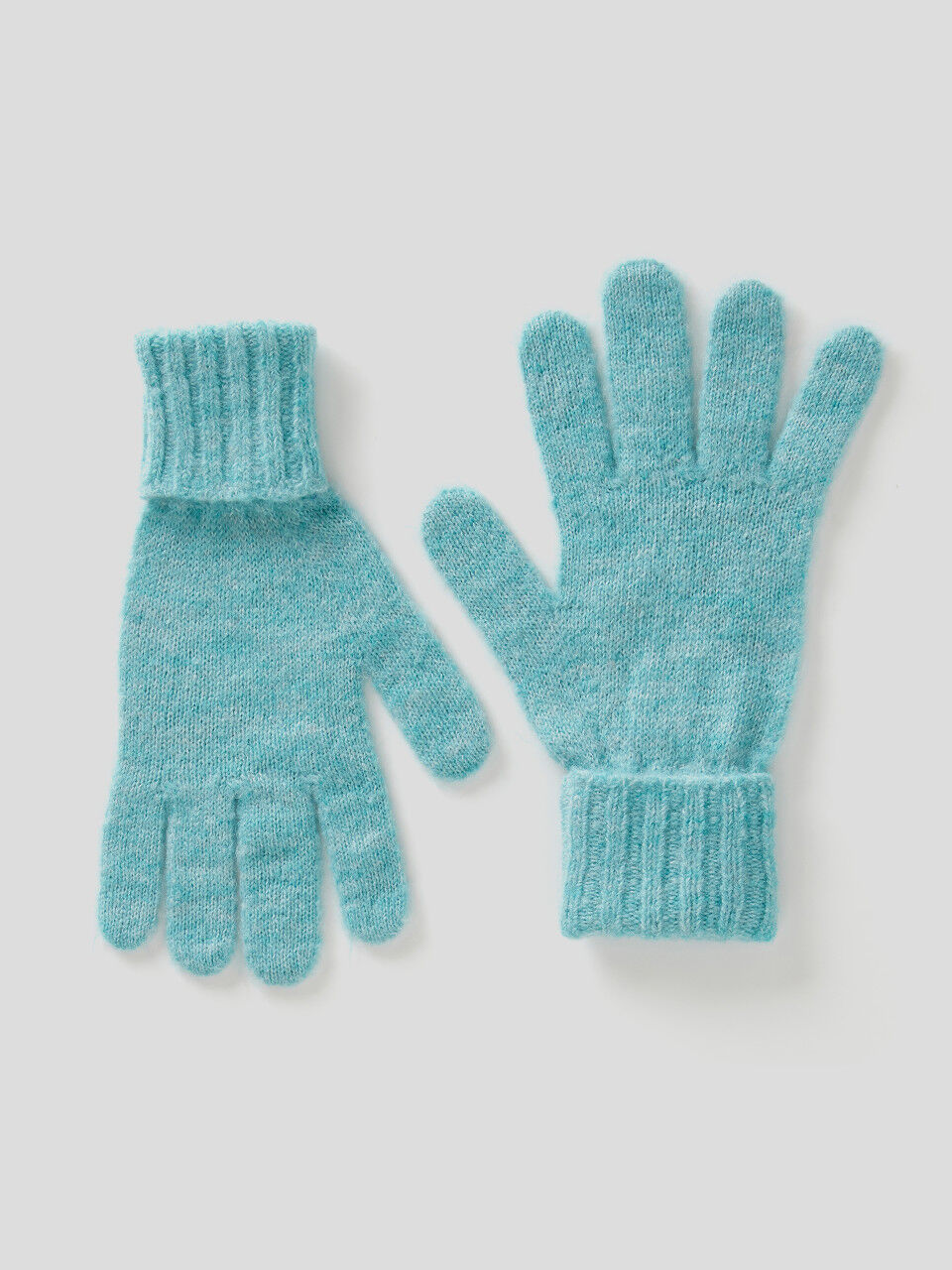 Gloves in wool blend