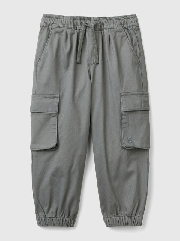 Cargo trousers with drawstring Junior Boy