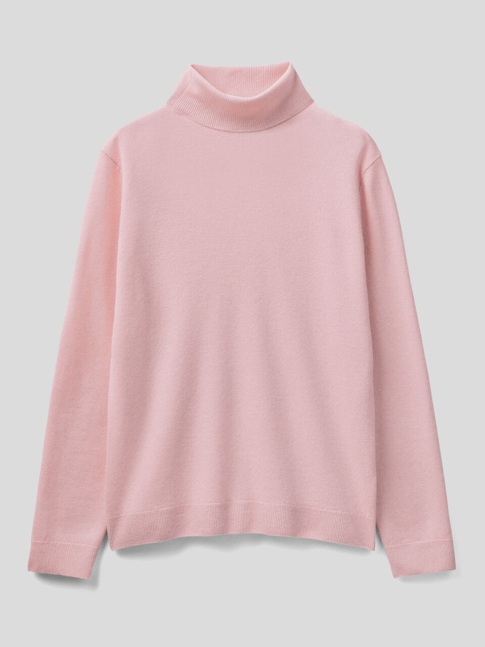 Turtleneck in pure virgin wool image number 1