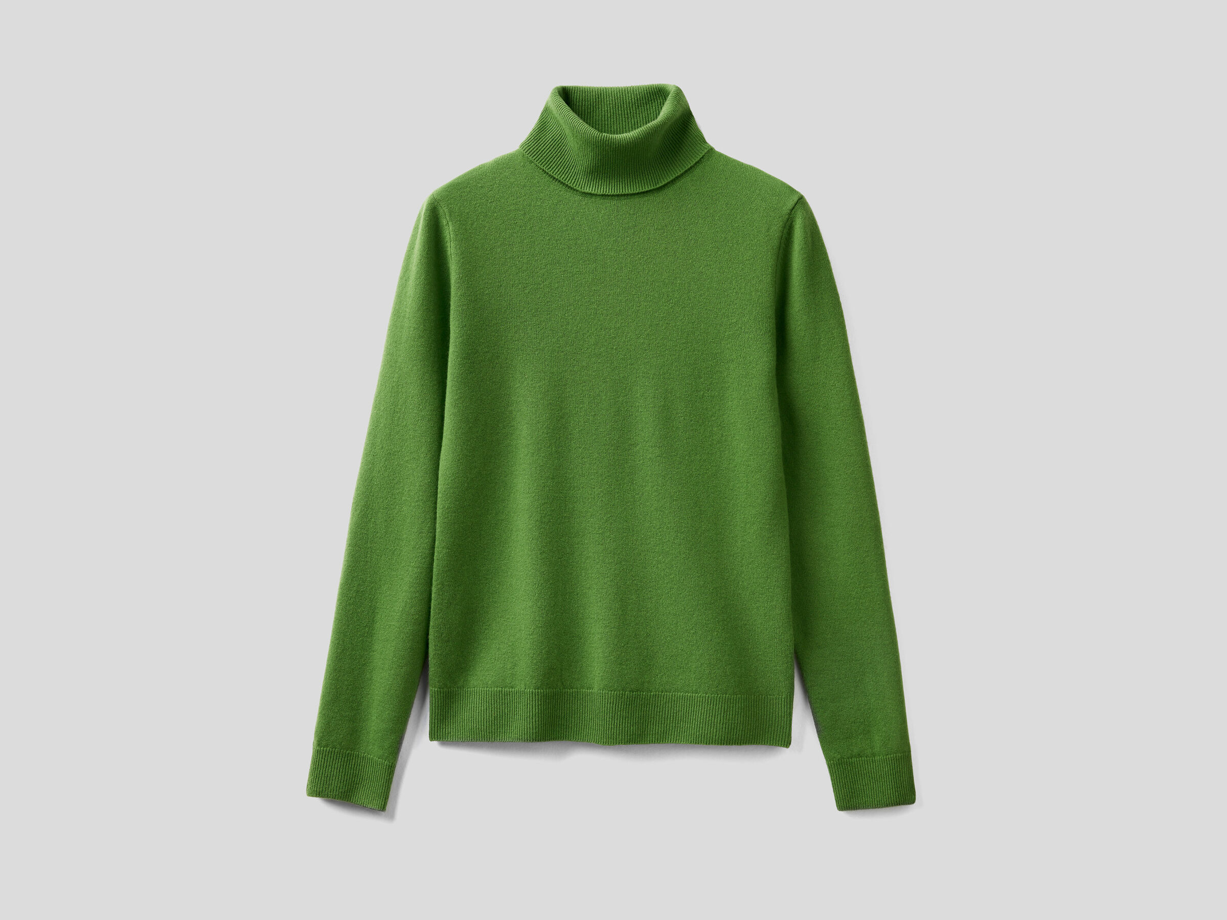 Turtleneck sweater in pure virgin wool image number 5