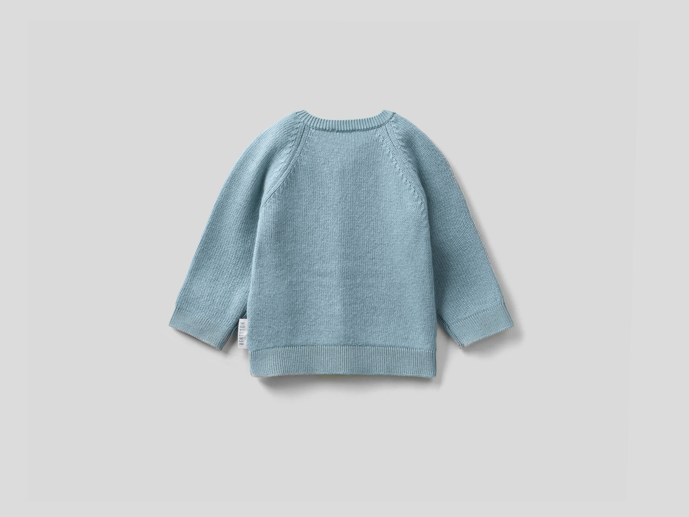 Cardigan with padded knit image number 2