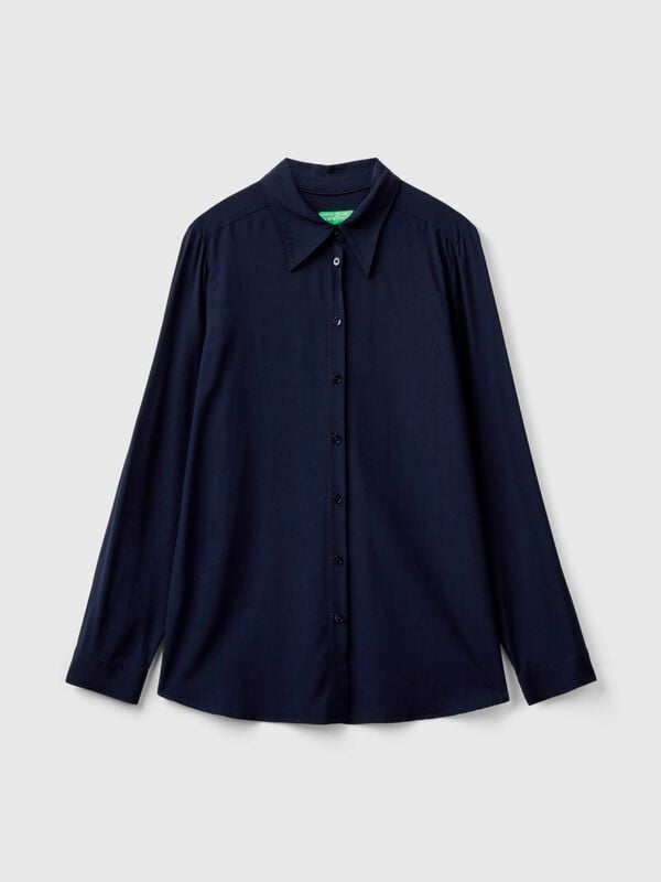 Regular fit shirt in viscose Women