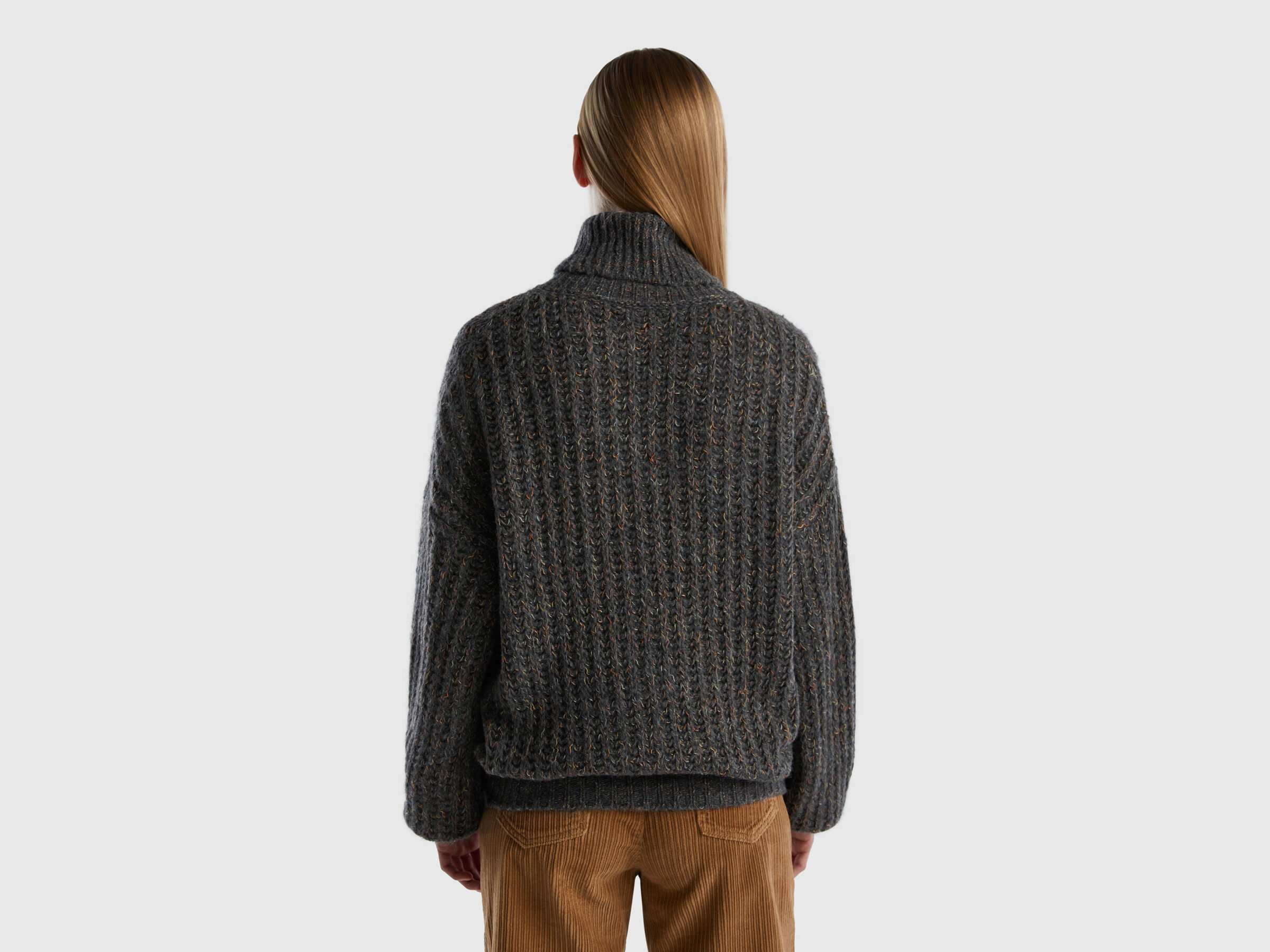 Wool blend turtleneck image number 2
