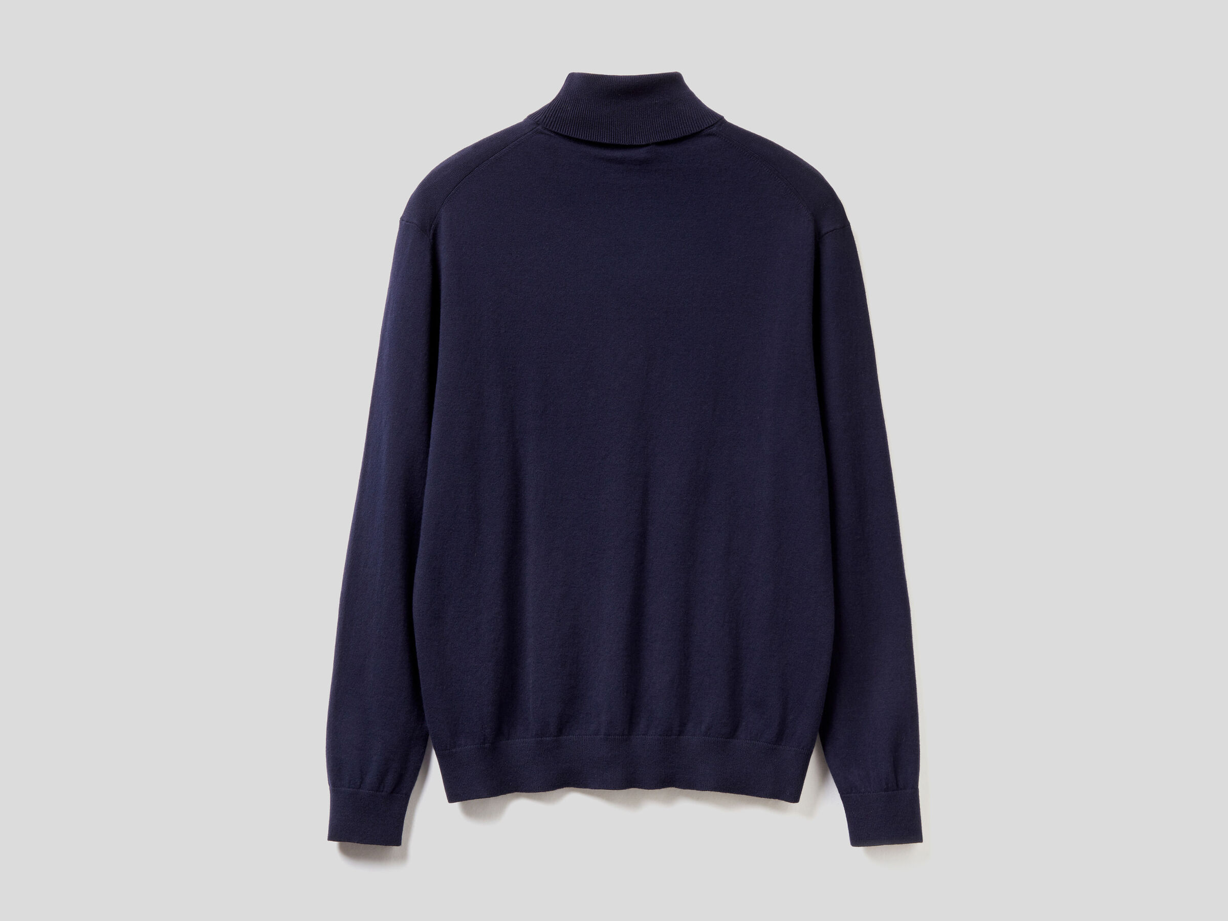 Turtleneck in lightweight cotton blend image number 5
