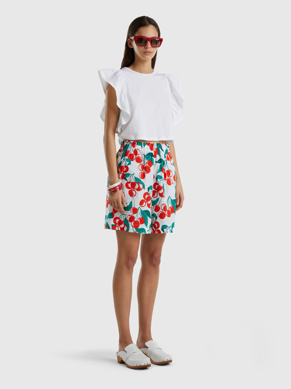 Short niña benetton on sale