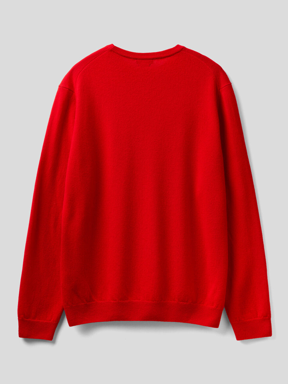 Crew neck sweater in pure virgin wool image number 2