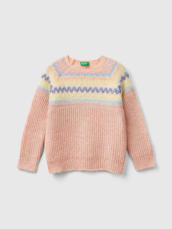 Jacquard sweater  Junior Girl