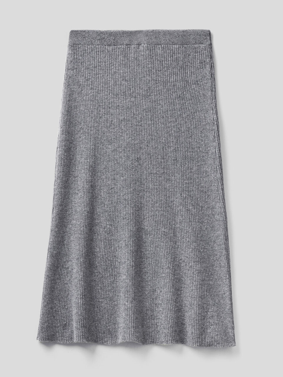 Midi skirt in linen blend image number 2