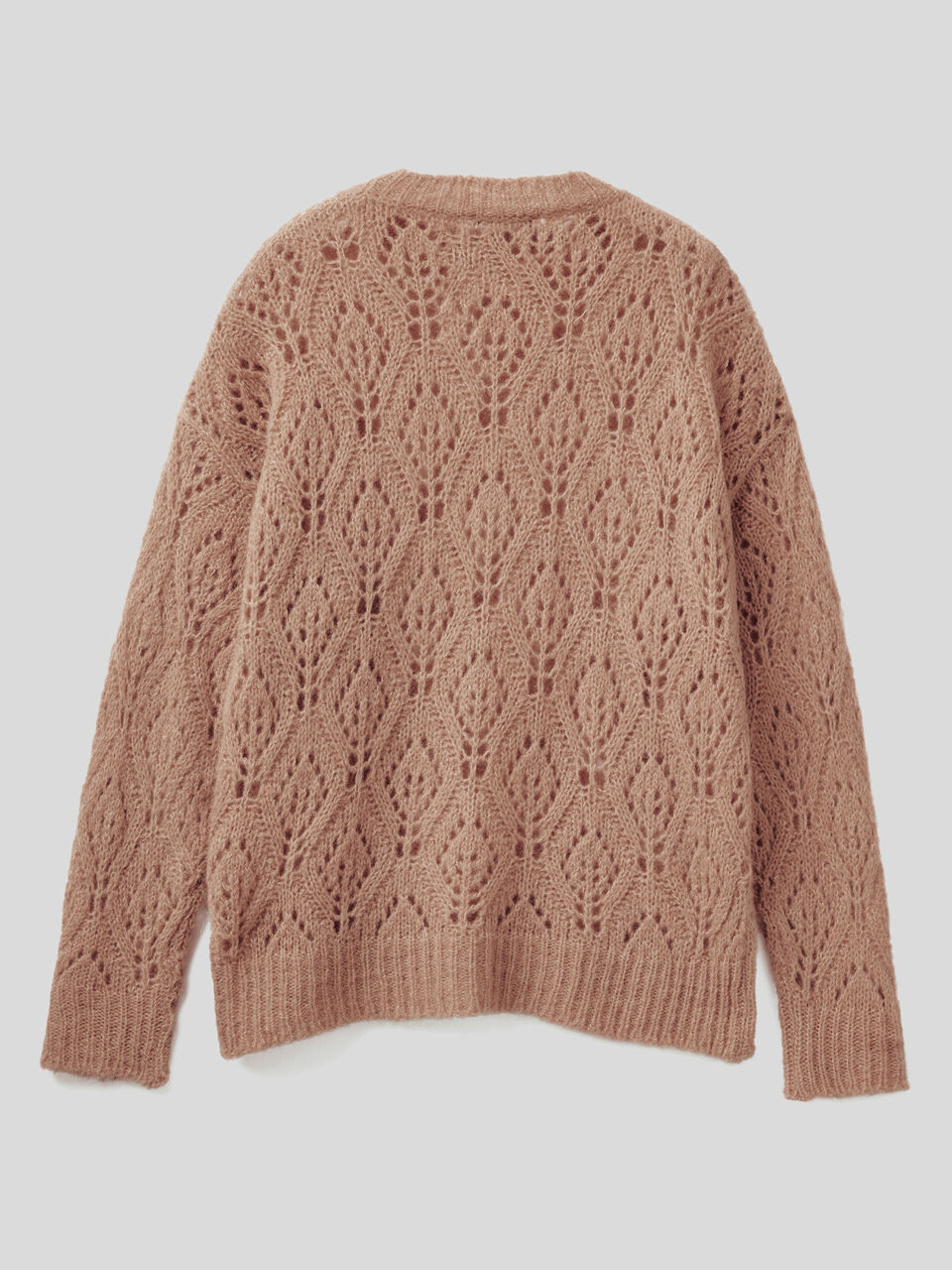 Lace look sweater image number 2