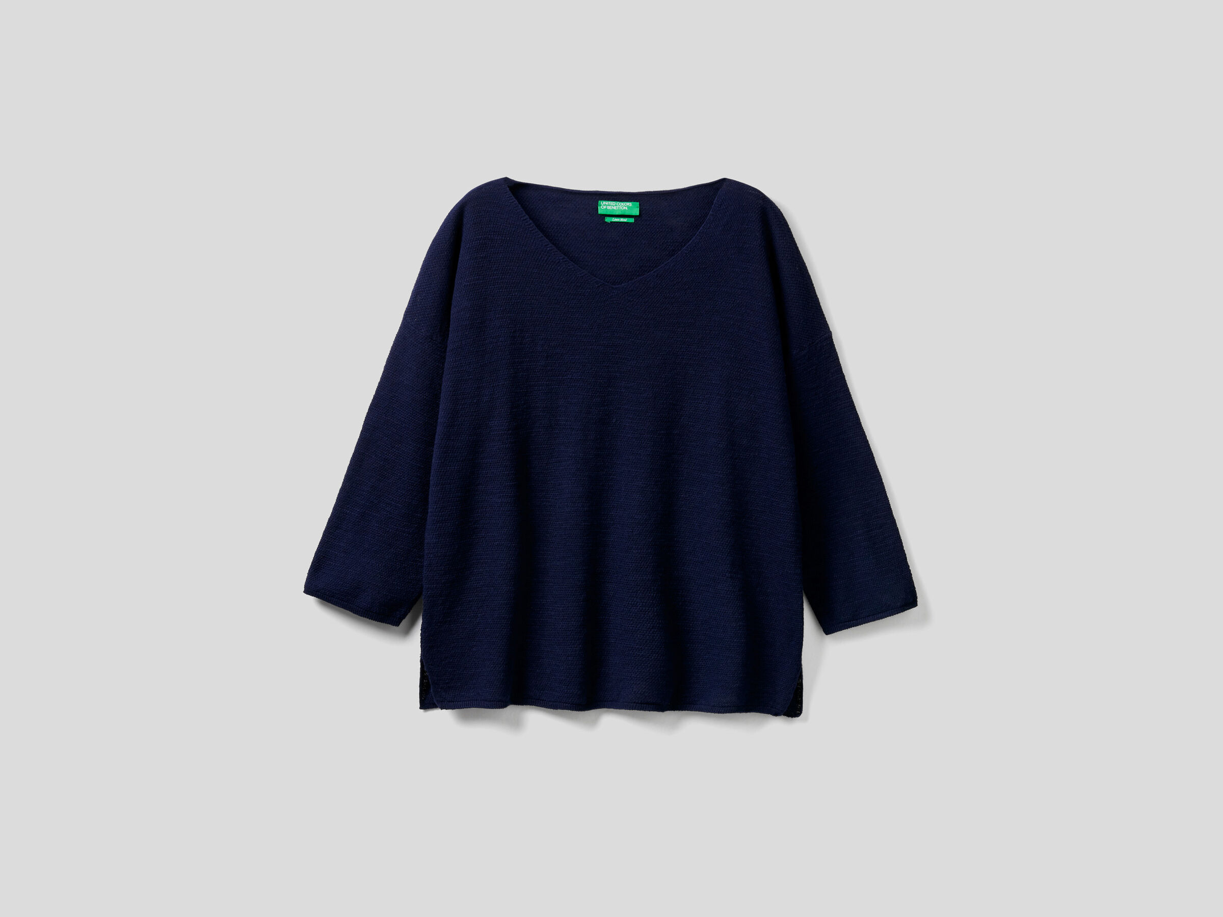 Sweater with 3/4 sleeves image number 4