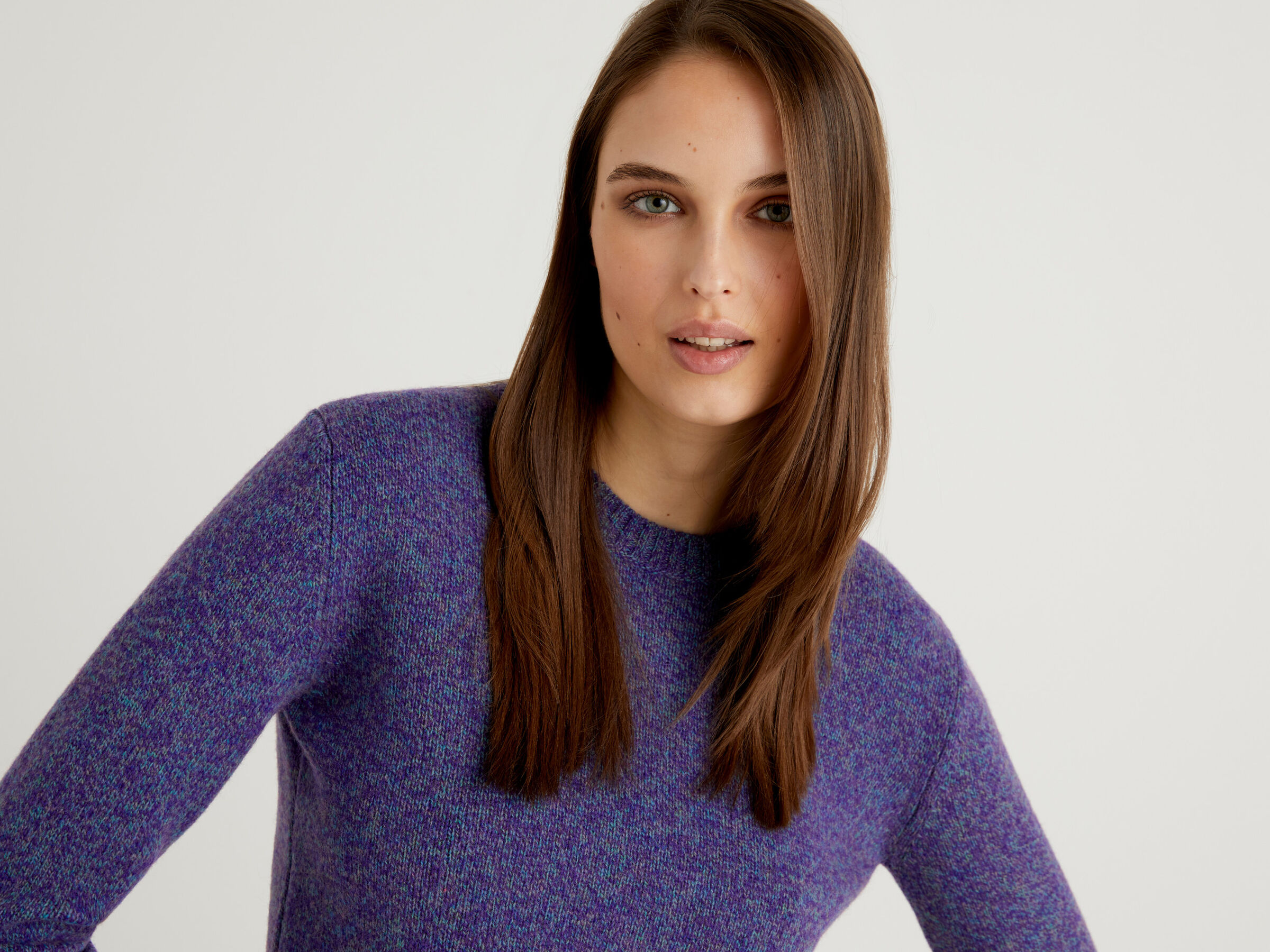 Sweater in pure Shetland wool image number 3