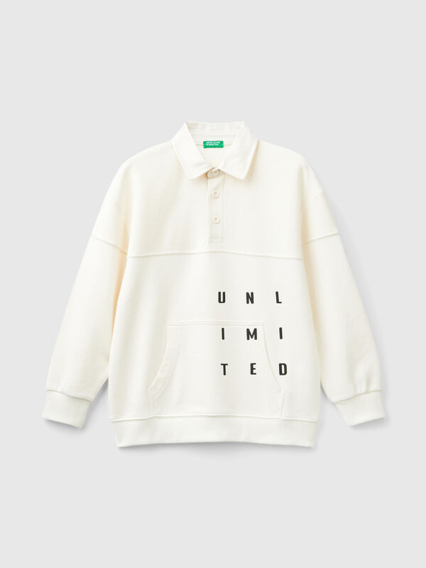 Sweatshirt with collar Junior Boy