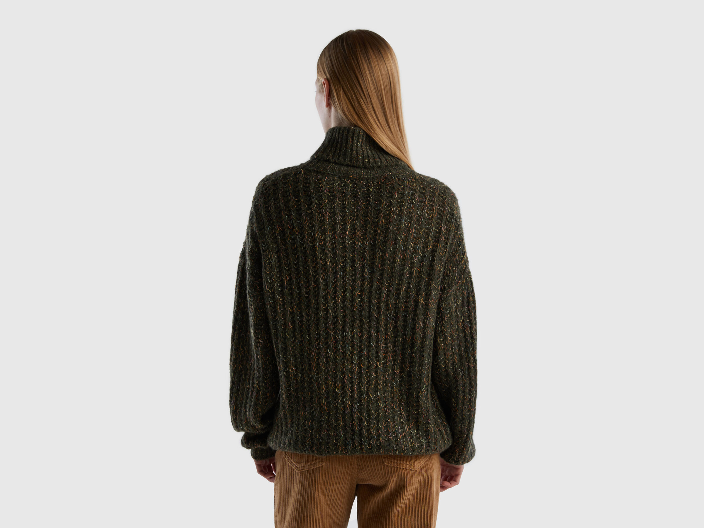 Wool blend turtleneck image number 2