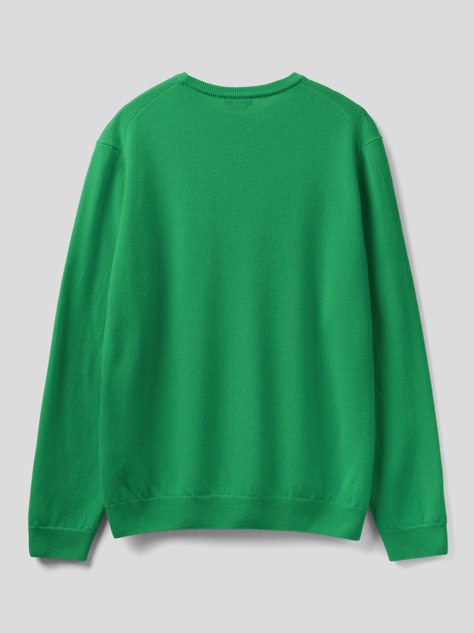 Crew neck sweater in pure virgin wool image number 2