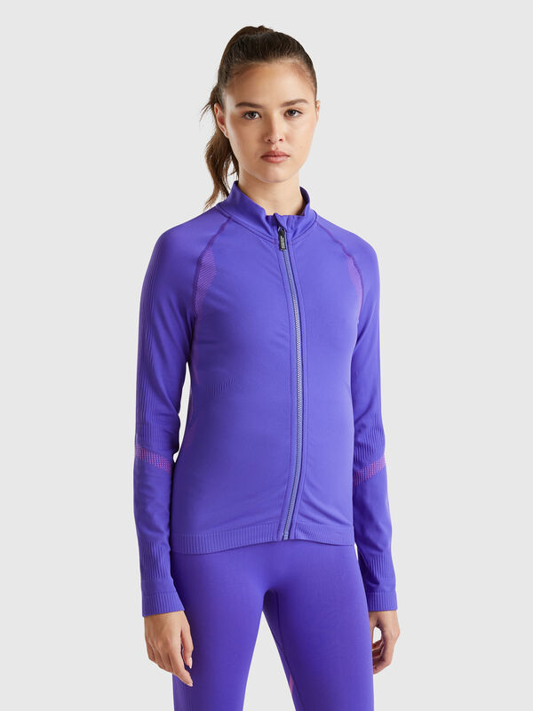 Seamless sports jacket Women