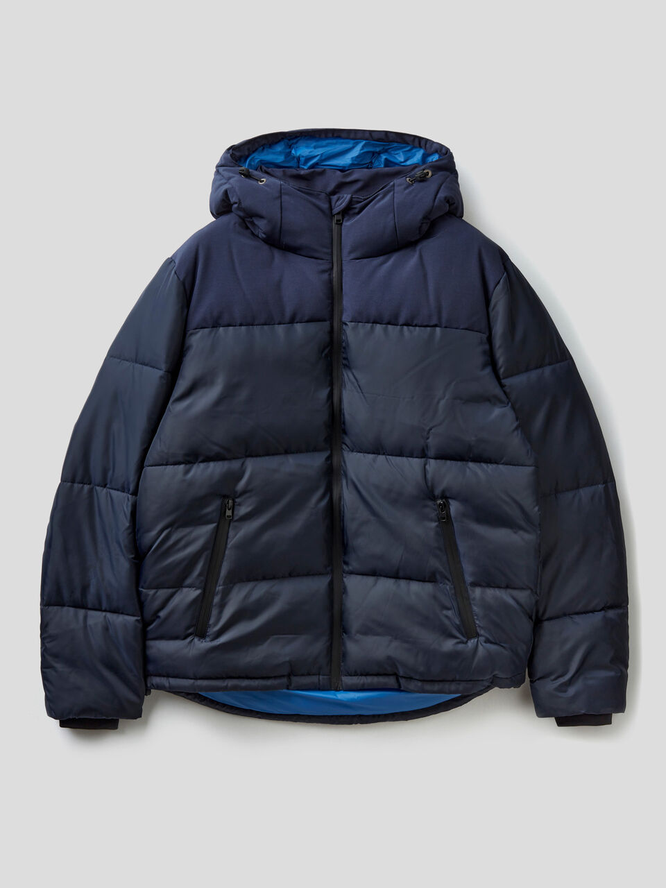 Puffer jacket with hood image number 1