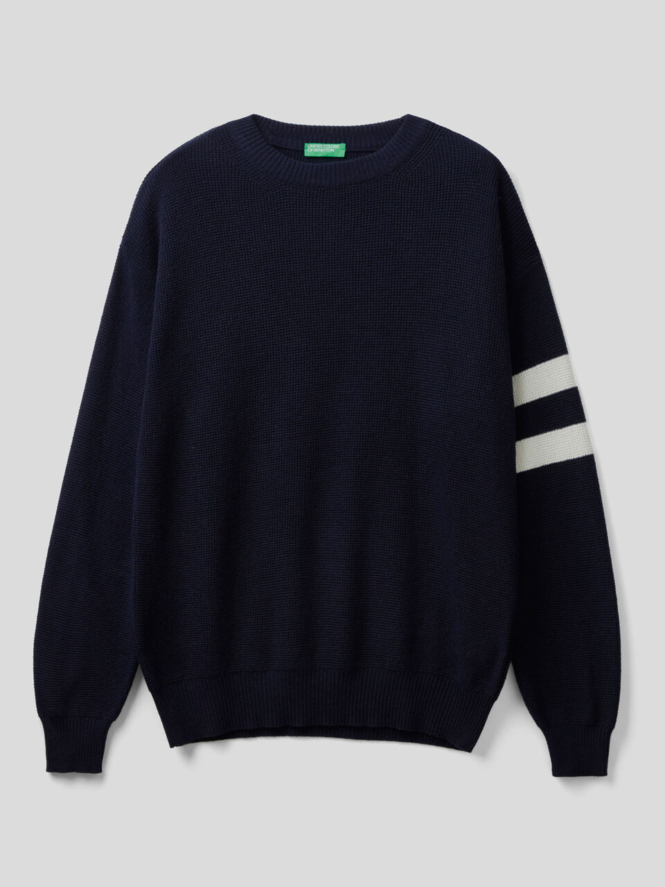 Sweater in cashmere and wool blend image number 1